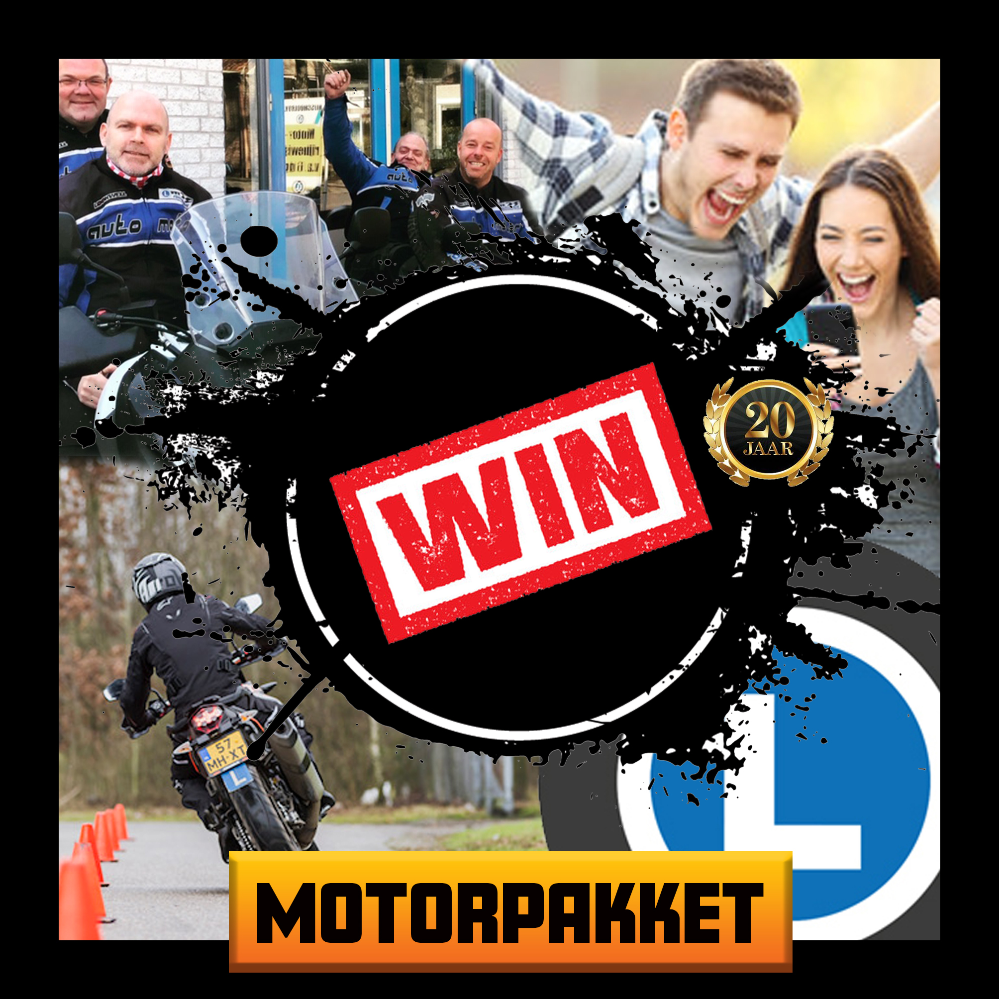 ACTIE MOTORPAKKET VERLOTING Win ACTIE MOTORPAKKET VERLOTING Win