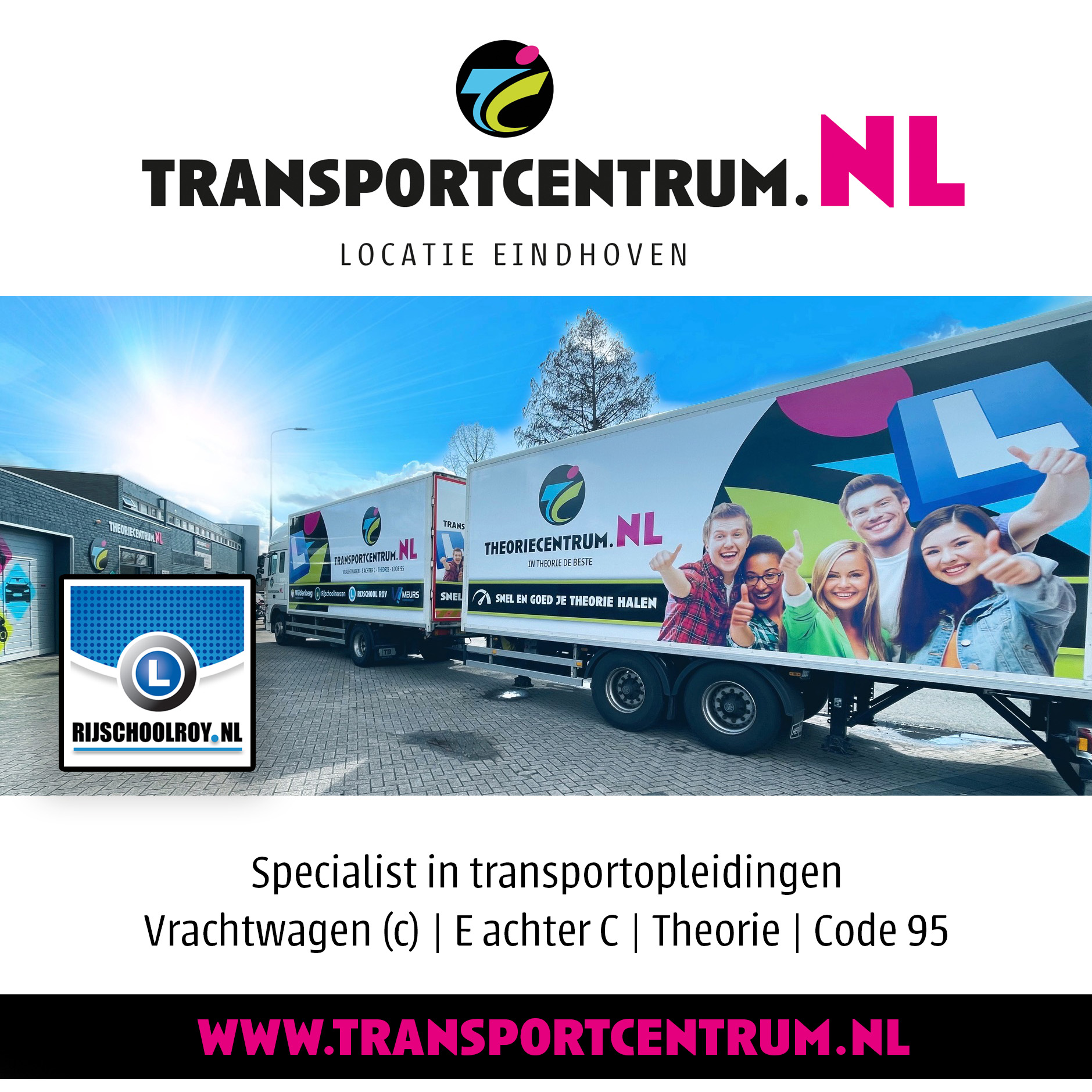 Ontwerp Per Rijschool Transportcentrum Roy KLEIN